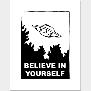 Believe In Yourself Posters and Art